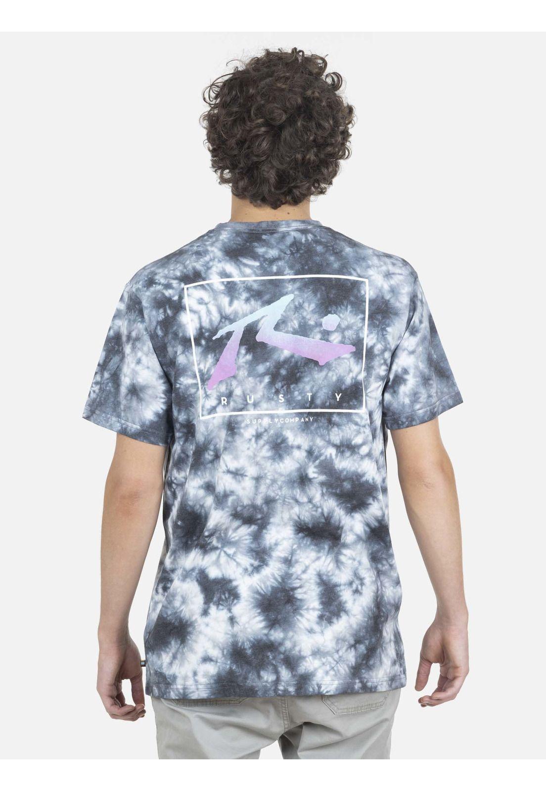 Polera Hombre SQUARE DIE S/S TEE Multicolor Rusty-1