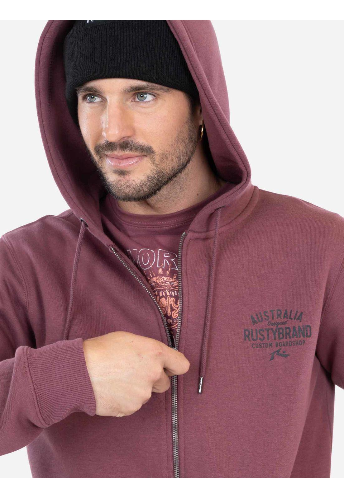 Poleron Volt Rojo Hombre Rusty-2