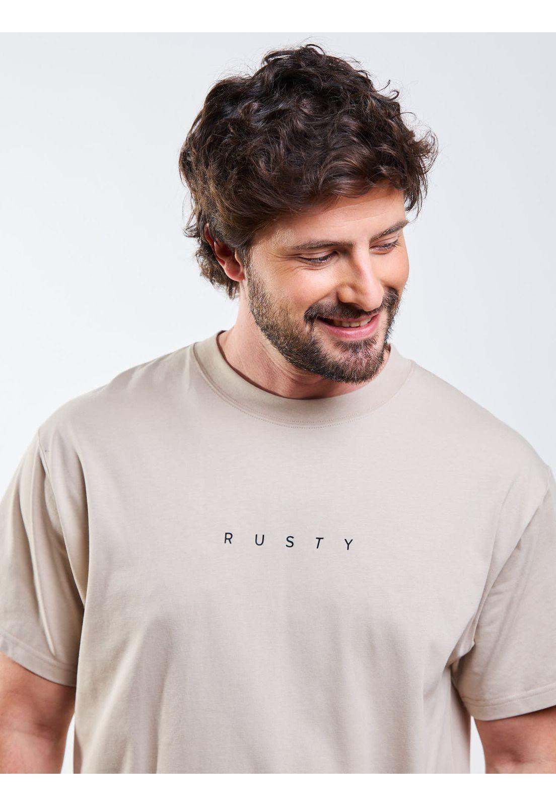 Polera MC Rusty.Txt Beige Hombre Rusty-6