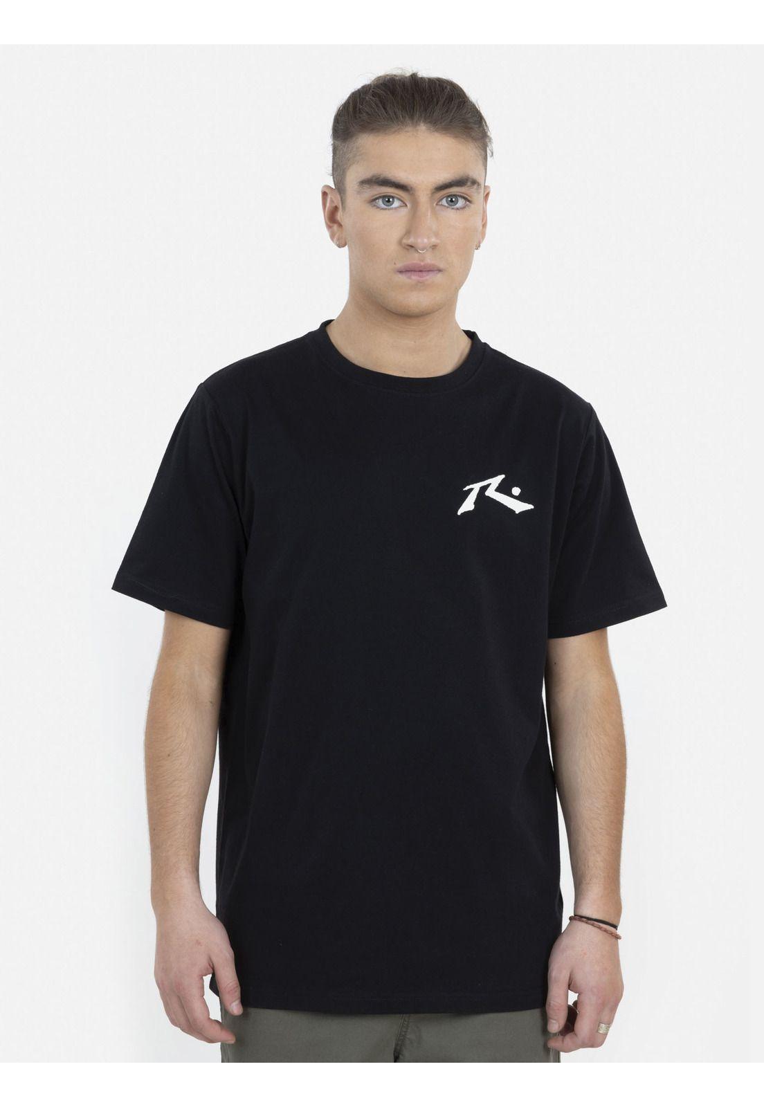Polera Surf Vision SS tee Hombre Negro Rusty-0