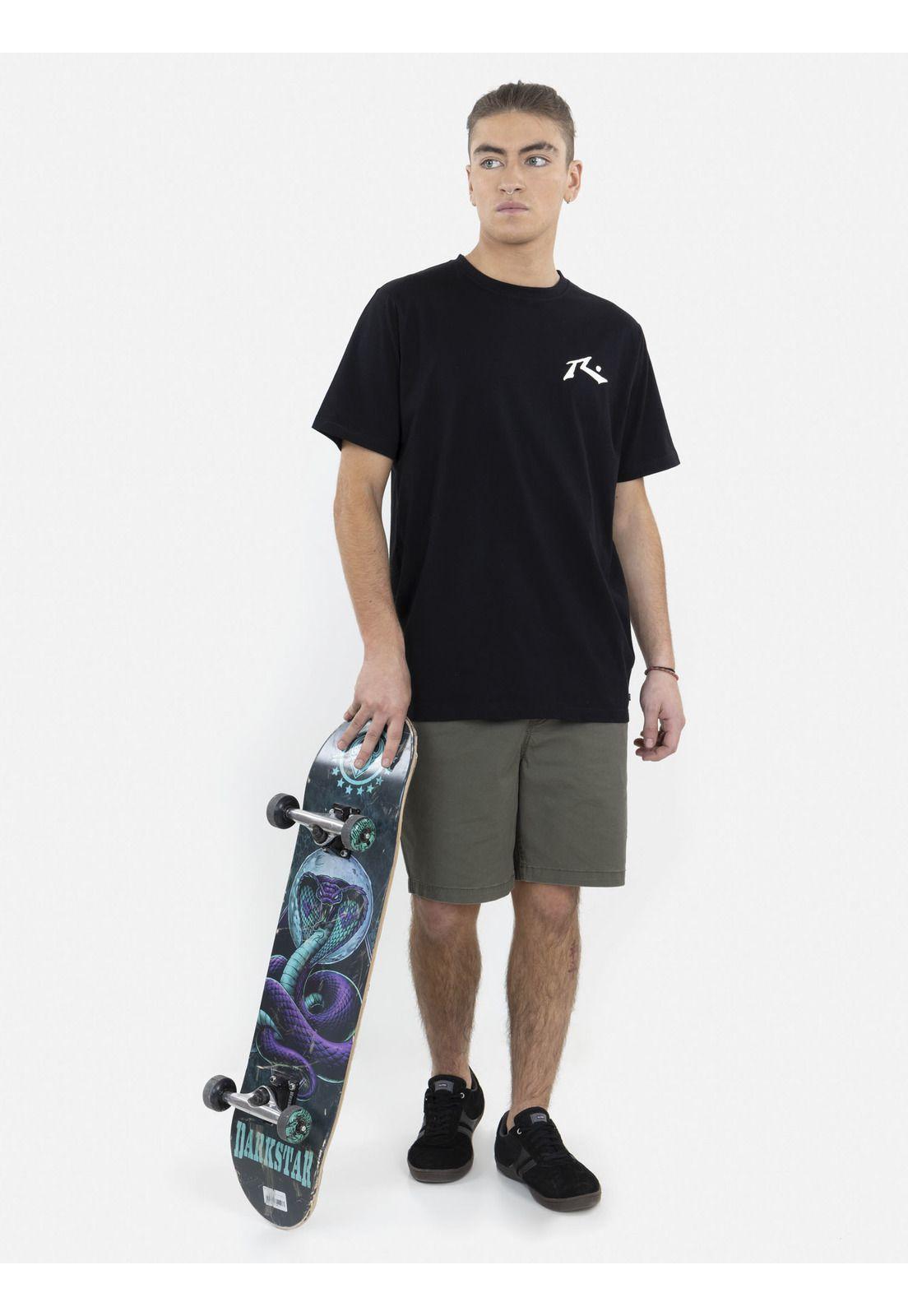 Polera Surf Vision SS tee Hombre Negro Rusty-2