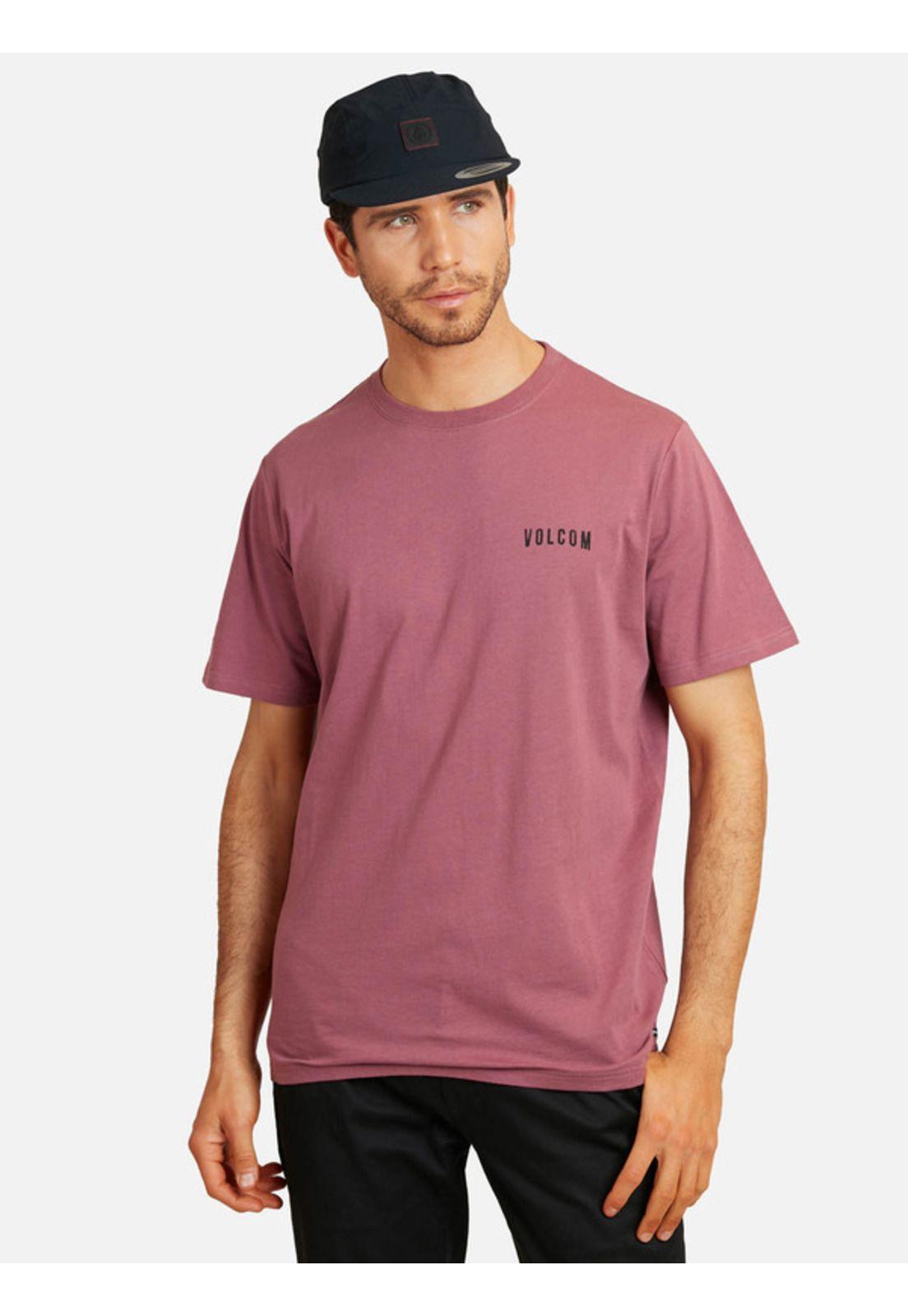 Polera Garage Club Sst Burdeo Hombre Volcom-0