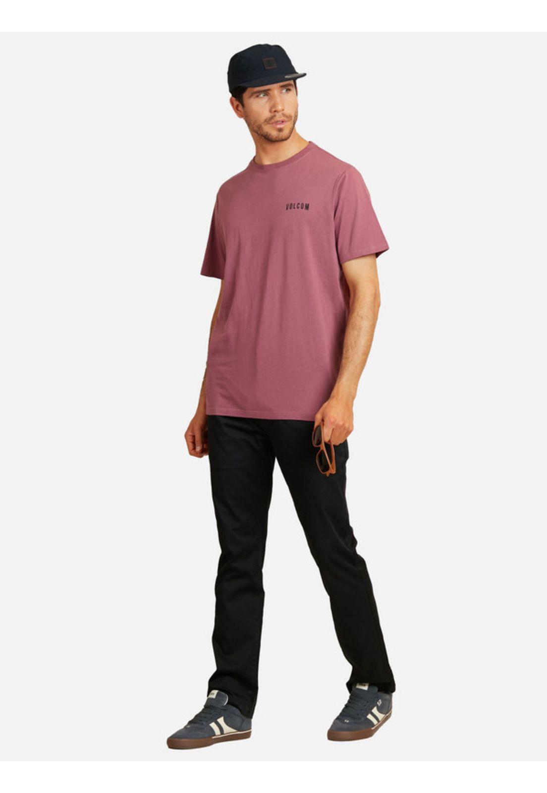 Polera Garage Club Sst Burdeo Hombre Volcom-4