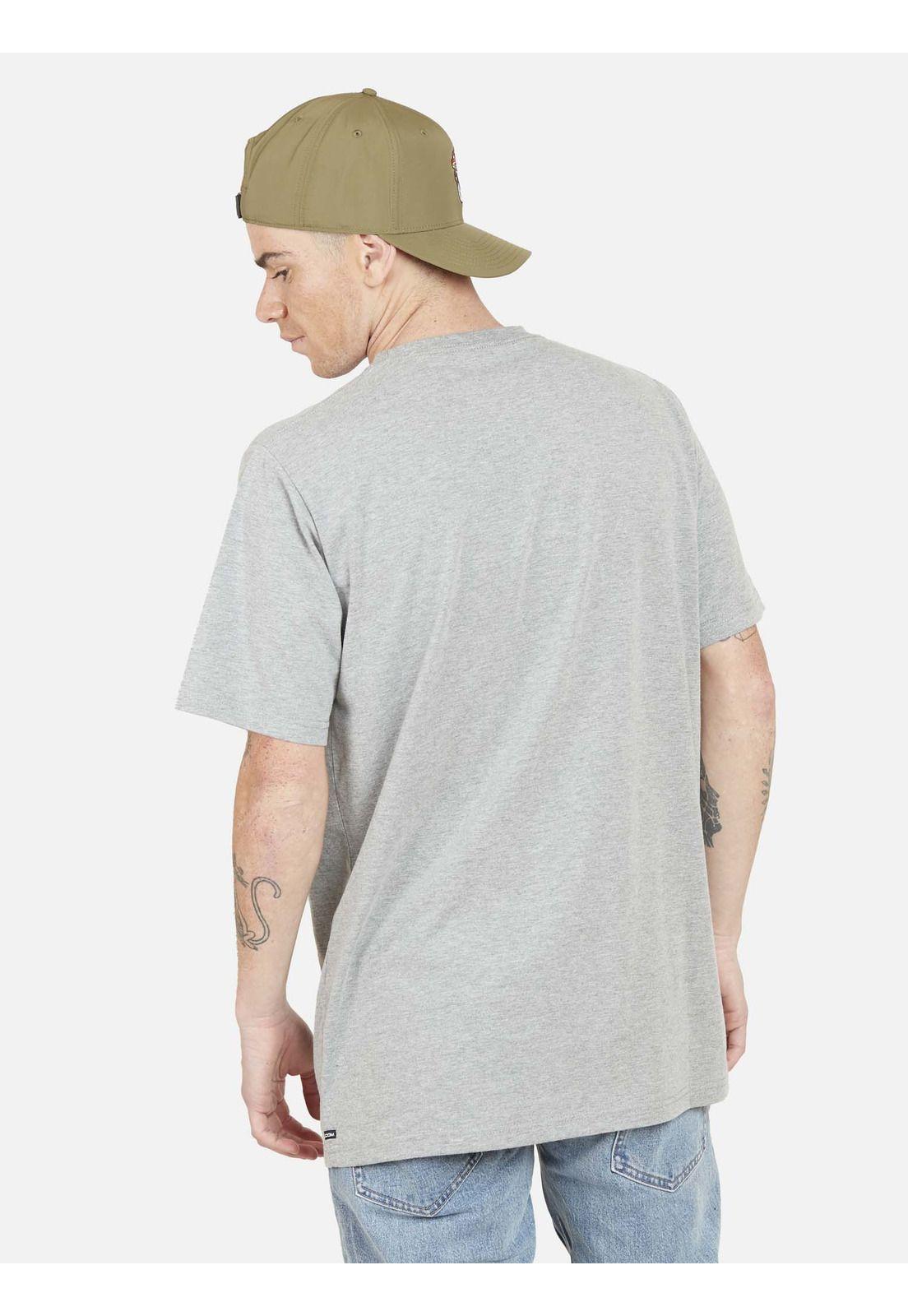 Polera WOOFER SS TEE Hombre Gris Volcom-1