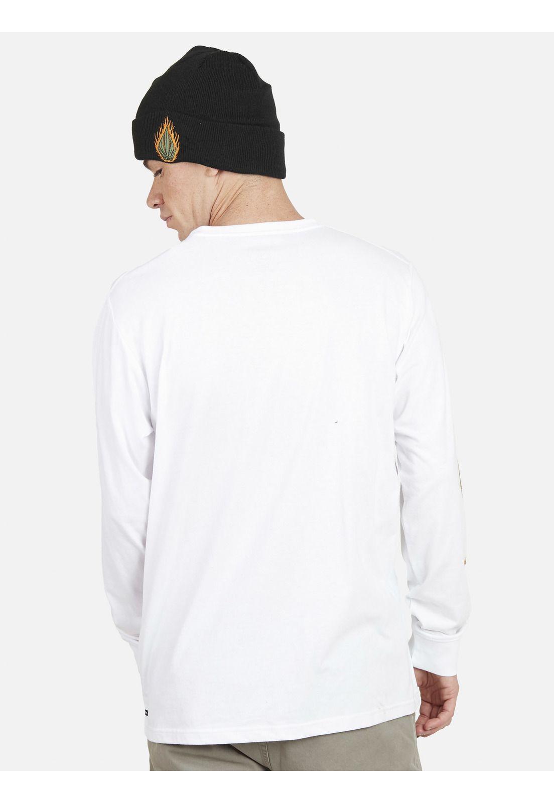 Polera BLAZE Hombre Blanco Volcom-1