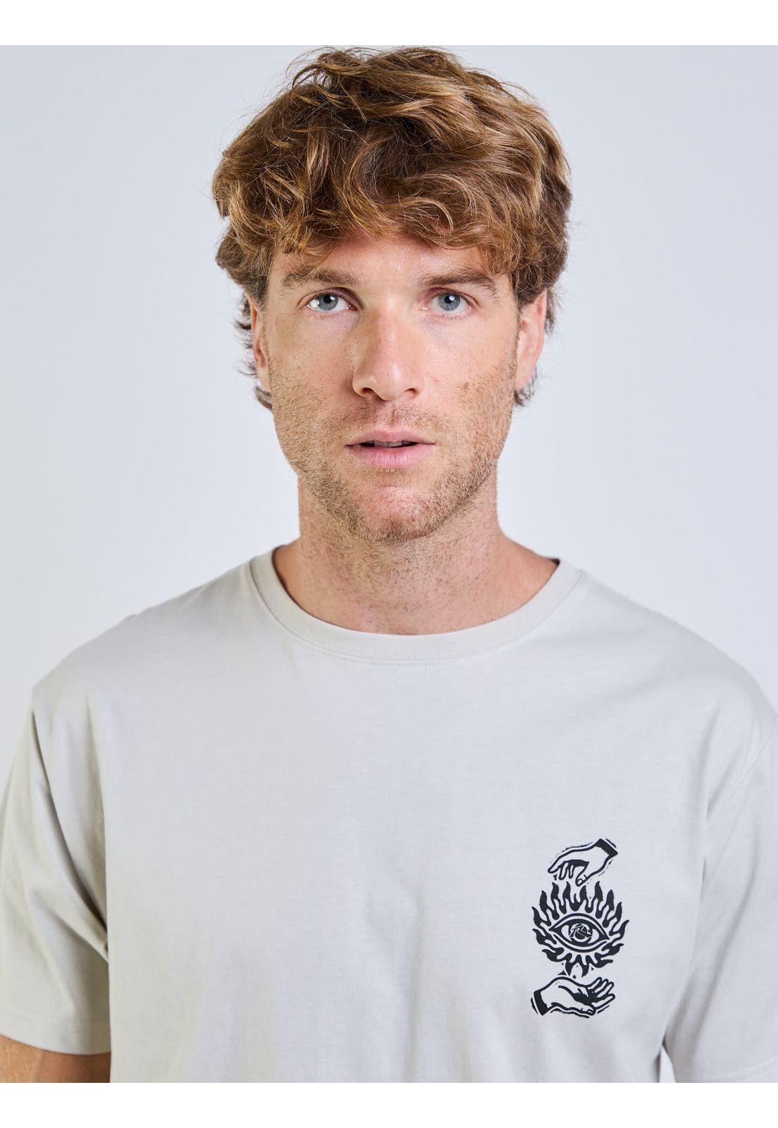 Polera MC Abducted Beige Hombre Rusty-6