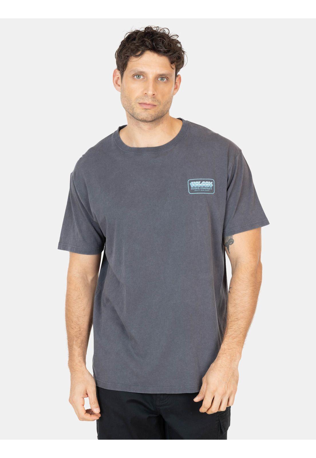 Polera MC Goofin Gris Hombre Volcom-0