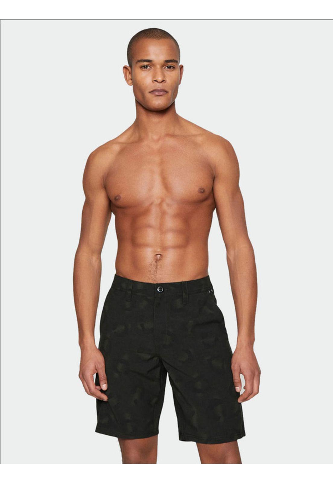 Bermuda Mix Frickin Cross Shred Negro Hombre Volcom-0