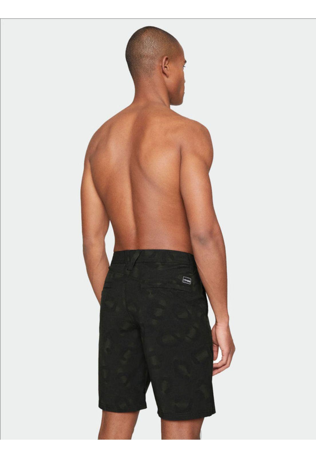 Bermuda Mix Frickin Cross Shred Negro Hombre Volcom-1