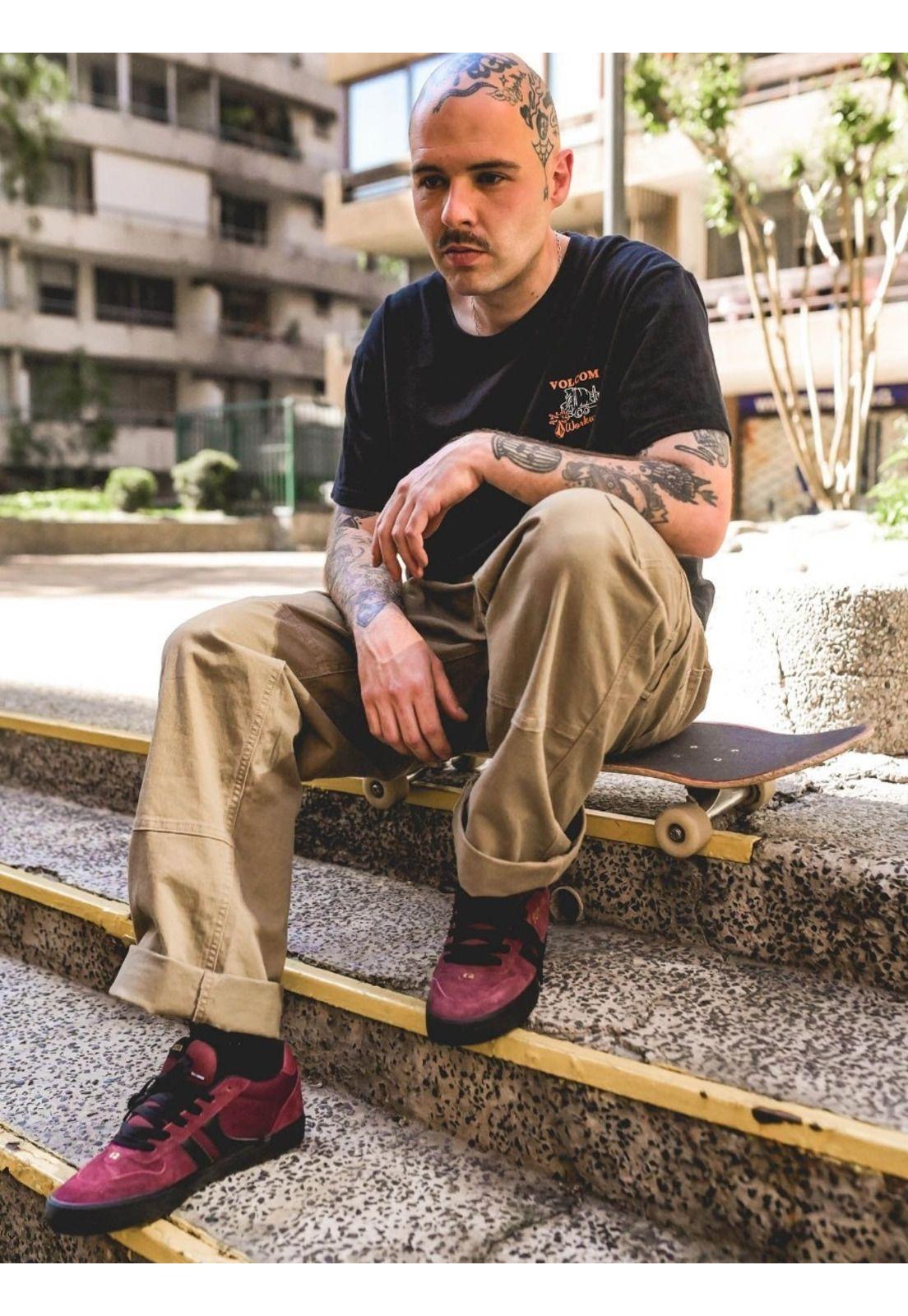 Zapatillas Ecore II Port Morado Hombre Globe-1