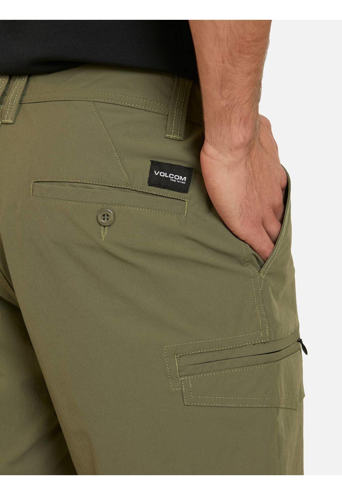 Bermuda Salvaje Verde Hombre Volcom-2