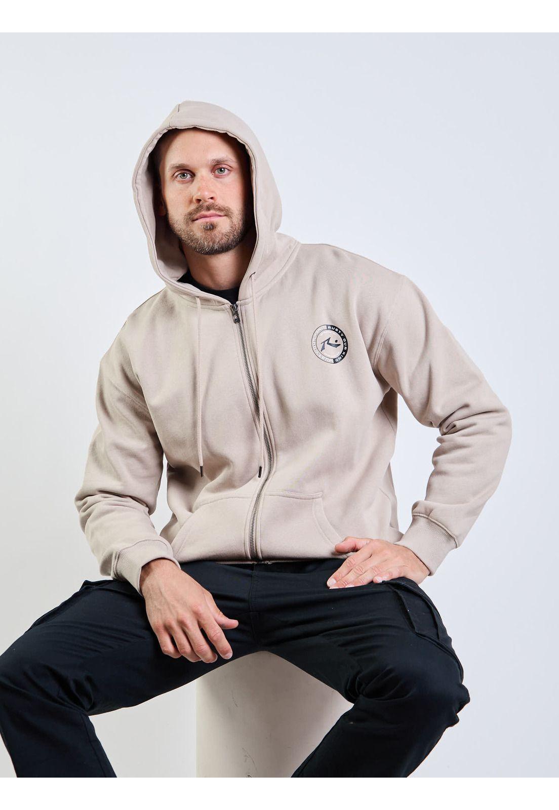 Poleron FZ Fifty Beige Hombre Rusty-6