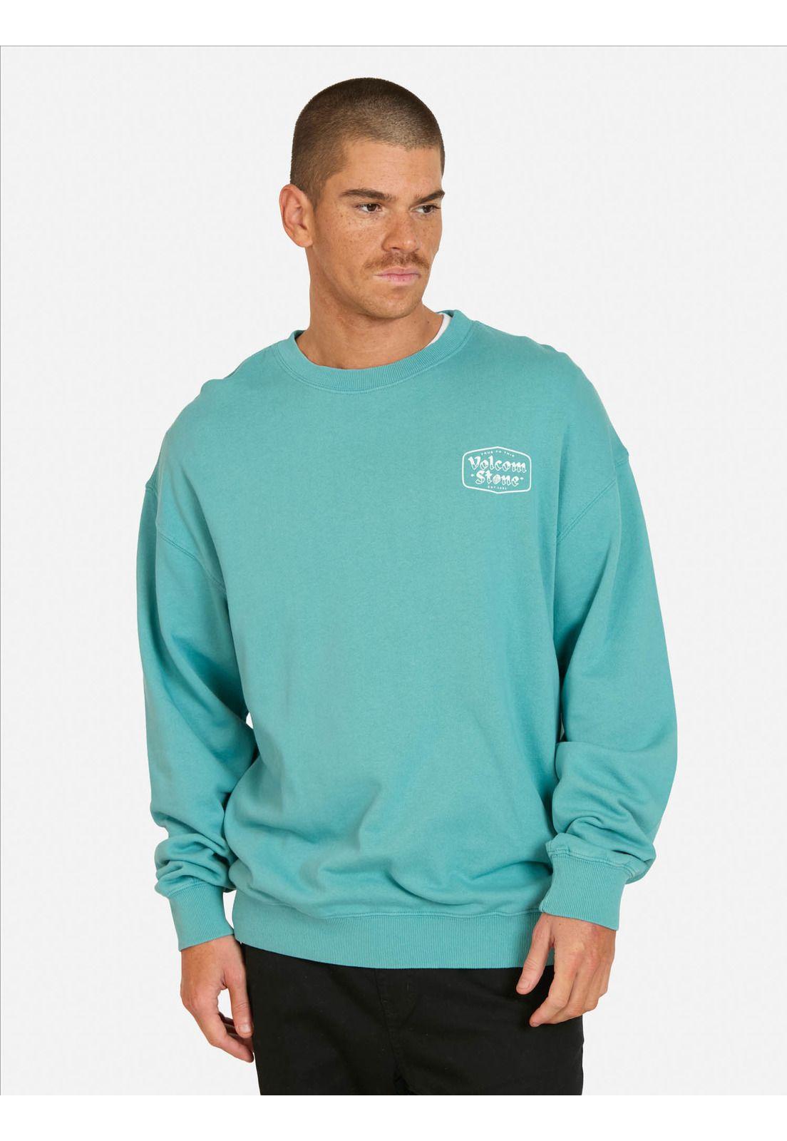 Poleron CR Trick Azul Hombre Volcom-0