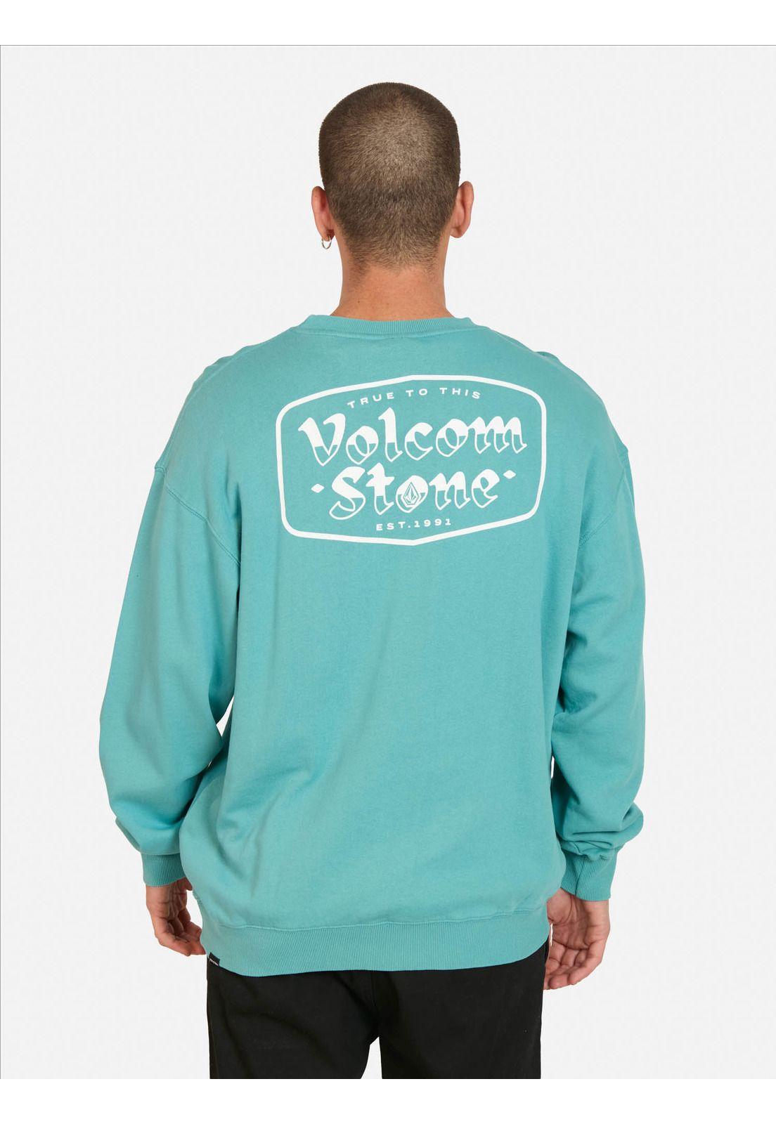 Poleron CR Trick Azul Hombre Volcom-1