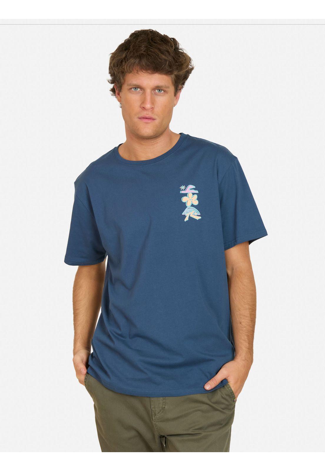 Polera MC Crasher Celeste Hombre Rusty-3