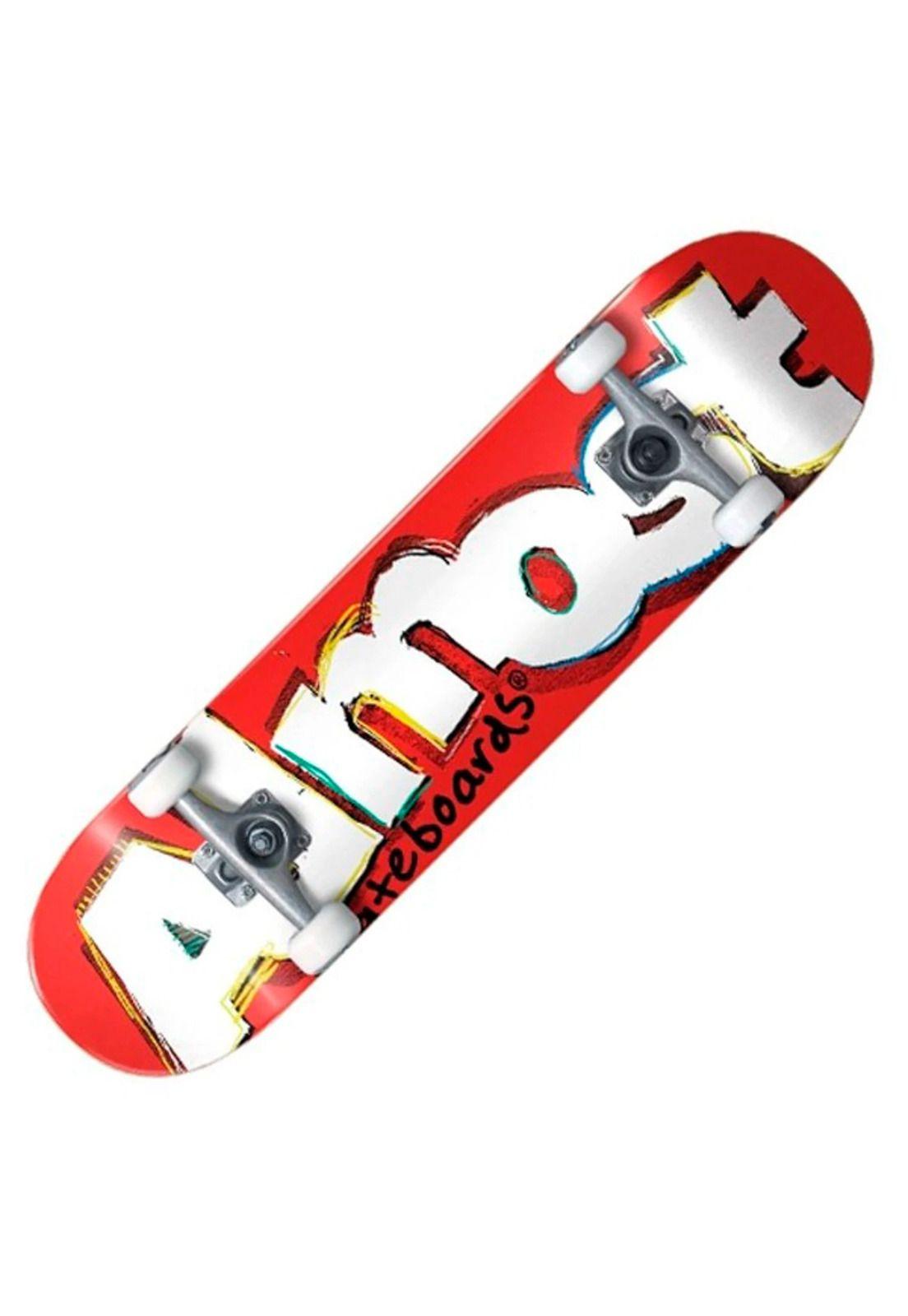 Skate Armado Unisex Neo Express FP Rojo Almost-1
