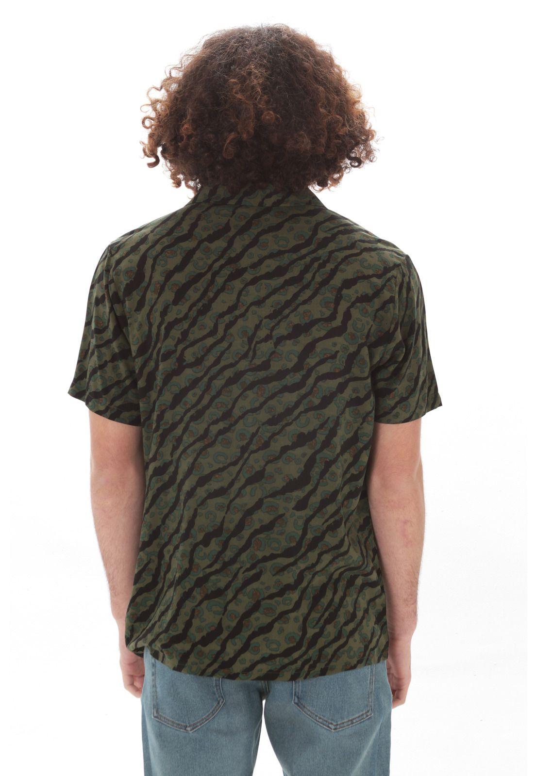 Camisa M/C Hombre 7C113-MV21 Verde Volcom-1