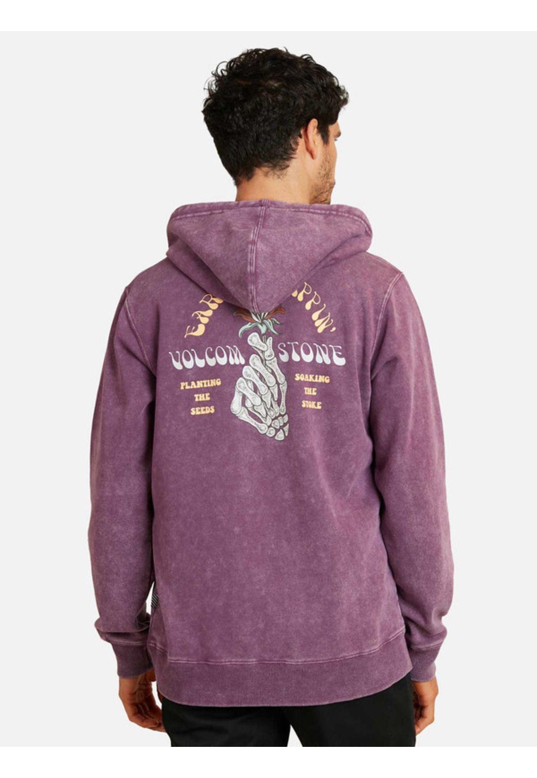 Poleron Stellar Storm  Negro Hombre Volcom-1