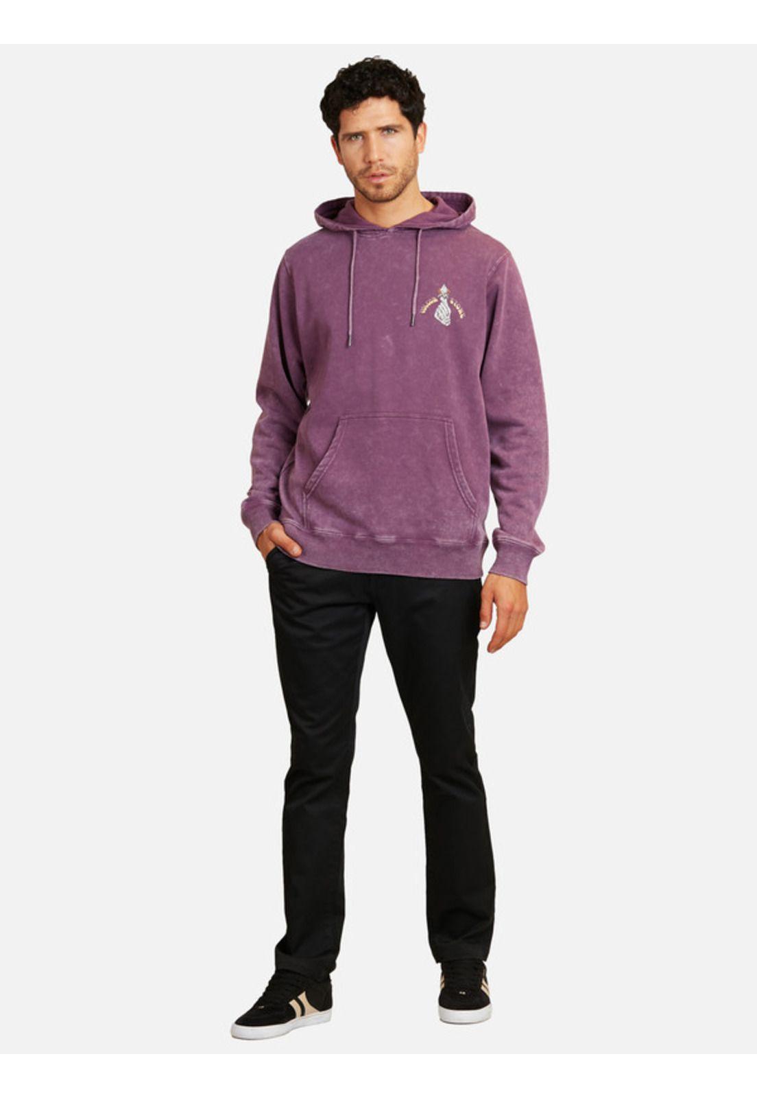 Poleron Stellar Storm  Negro Hombre Volcom-3