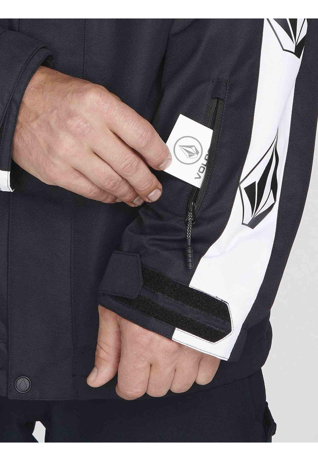 Parka Iconic Stone Ins Jacket Hombre Negro Volcom-5