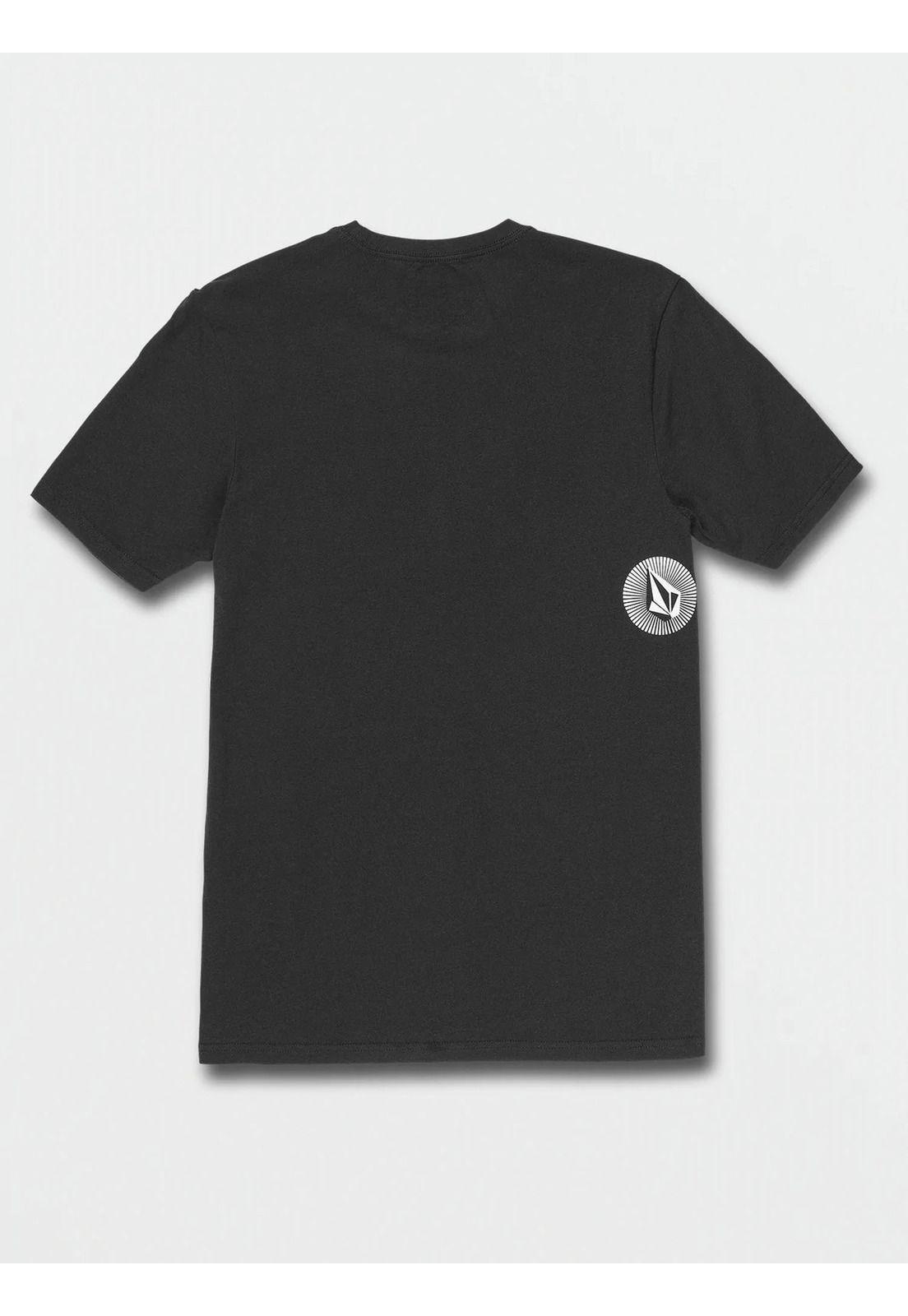 Polera SHATTERED SS TEE Hombre Negro Volcom-2