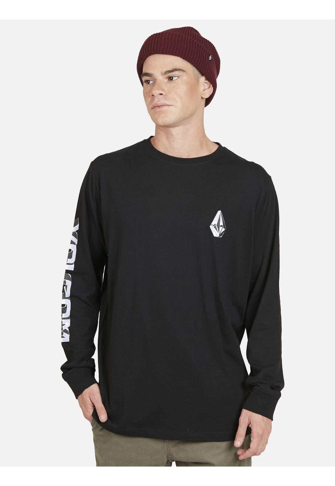 Polera RIDER FZ Hombre Negro Volcom-0