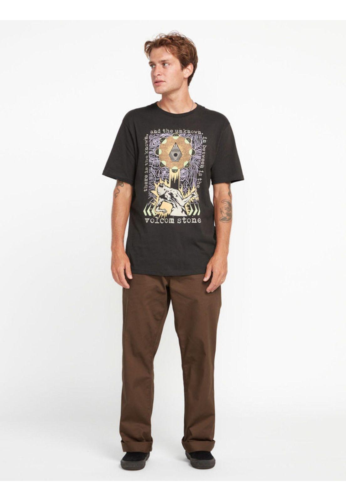 Polera Skate Vitals Apparition Negro Hombre Volcom-0