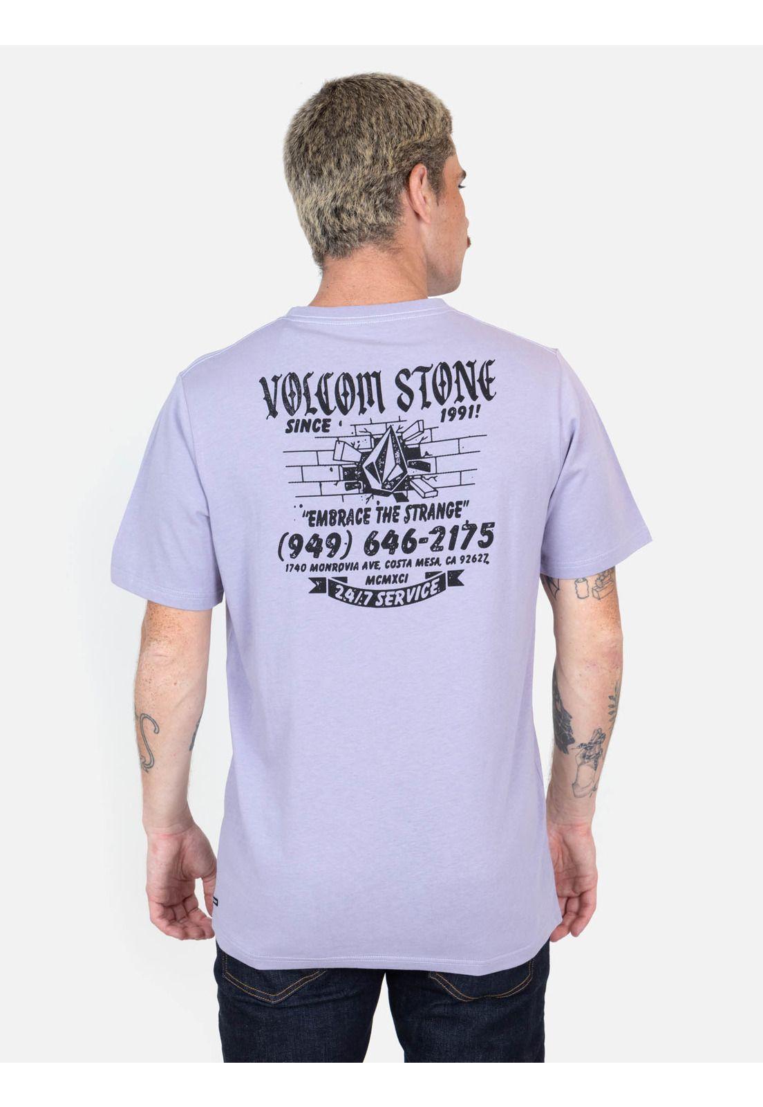 Polera MC Adrenarush Morado Hombre Volcom-1