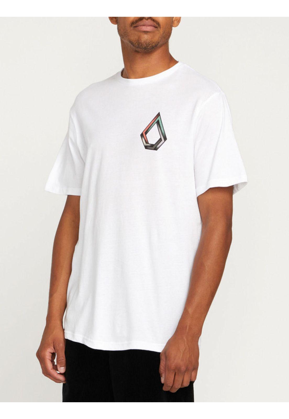 Polera Skate Vitals Axel Blanco Hombre Volcom-1