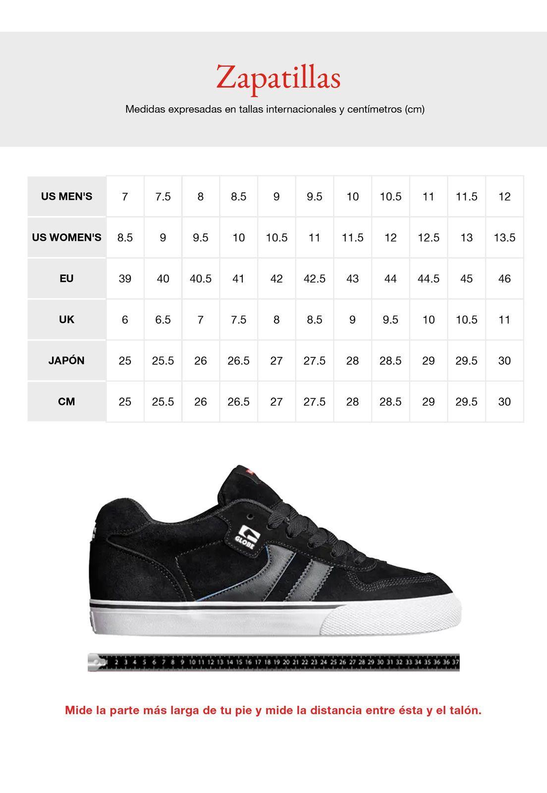 Zapatillas Glide Negro Hombre Globe-7