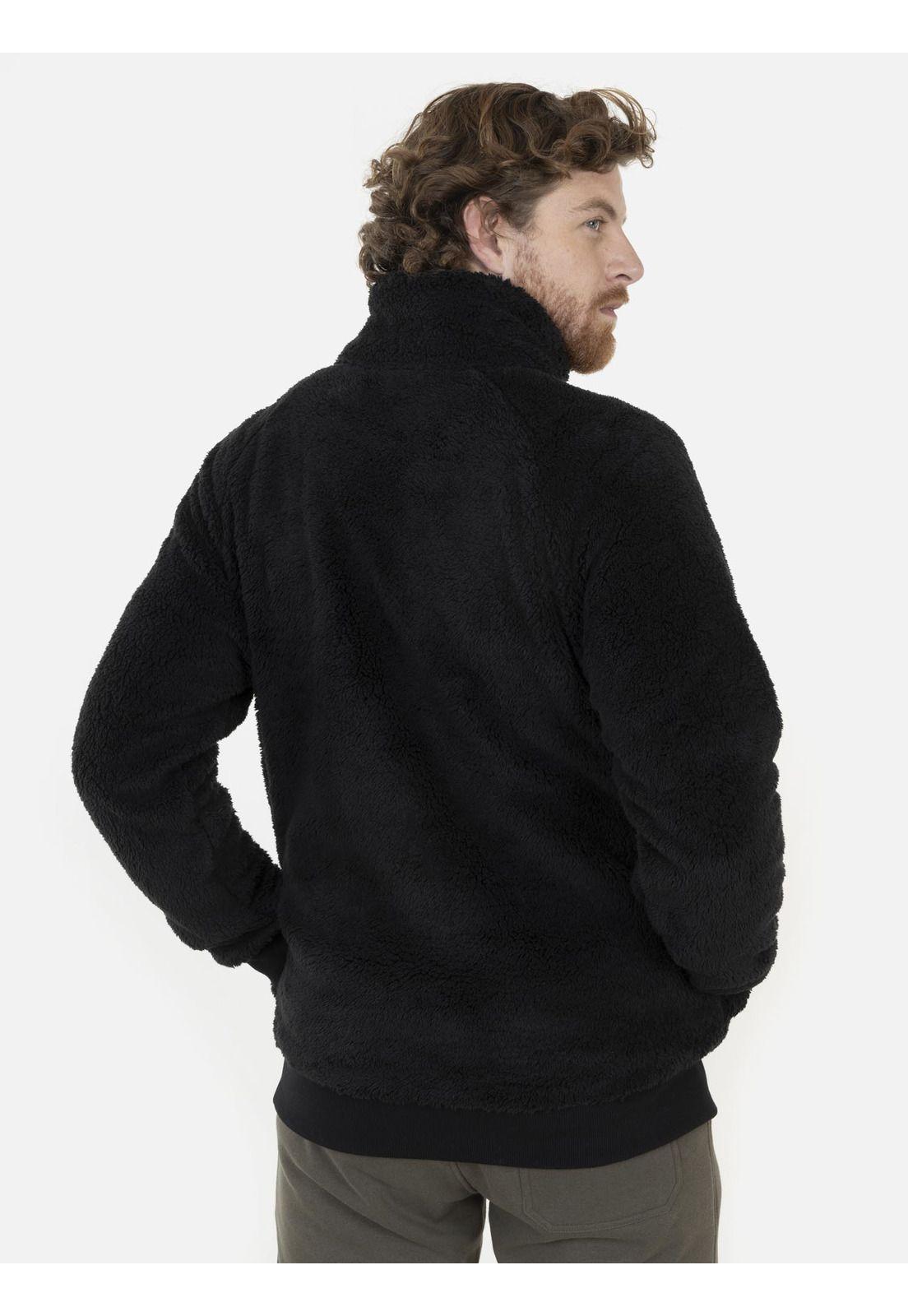 Poleron Chiporro Rst Pyramid Hombre Negro Rusty-1
