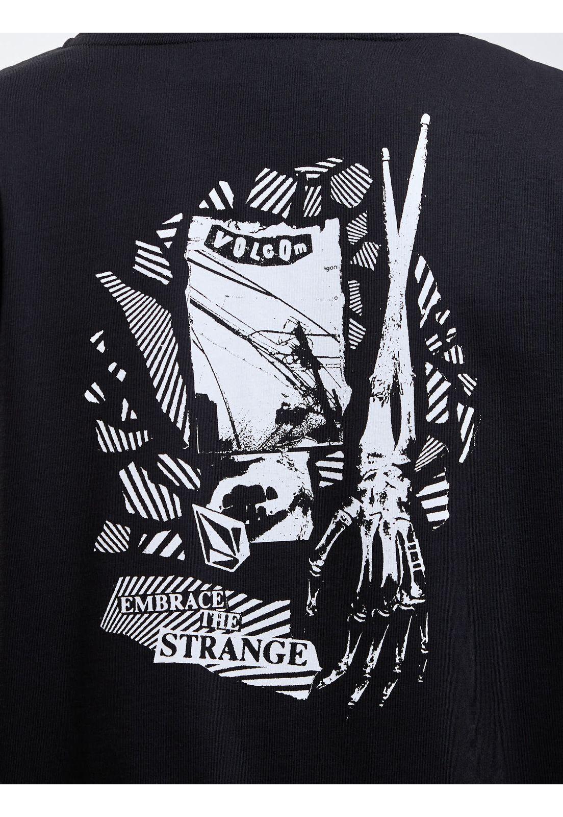 Poleron FZ Kun N Rip Zip Negro Hombre Volcom-3