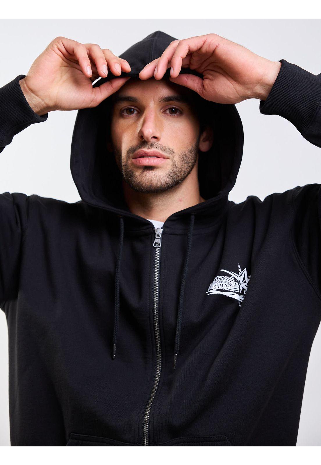 Poleron FZ Kun N Rip Zip Negro Hombre Volcom-4