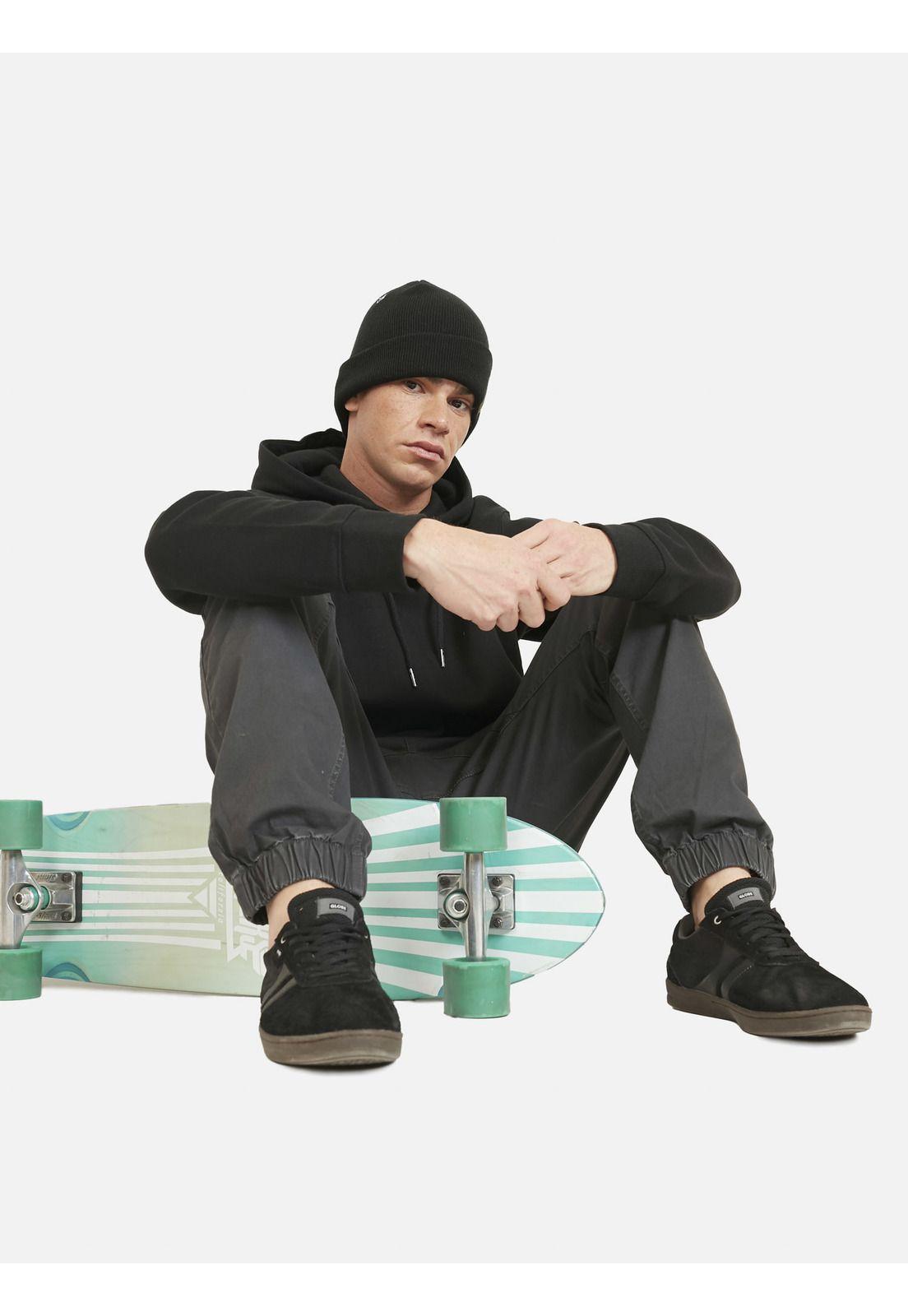 Poleron WINES VLCM Hombre Negro Volcom-4