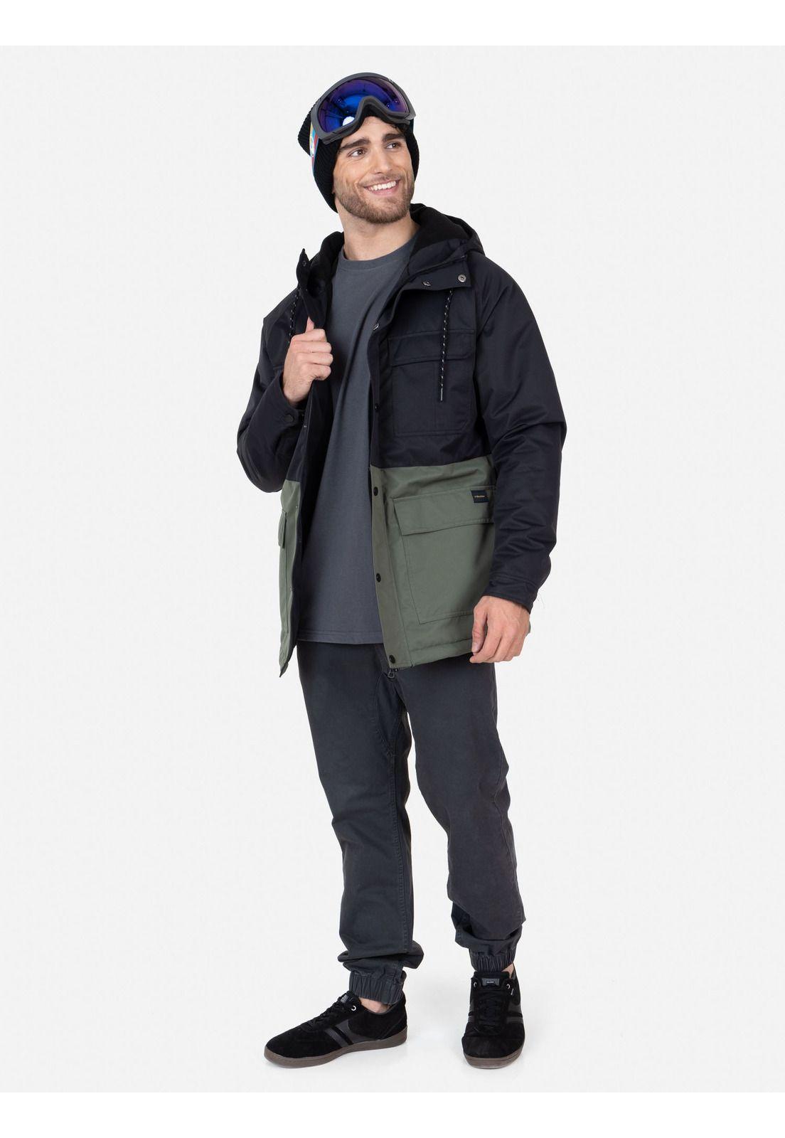 Chaqueta Dark Duo Hombre Verde Volcom-4