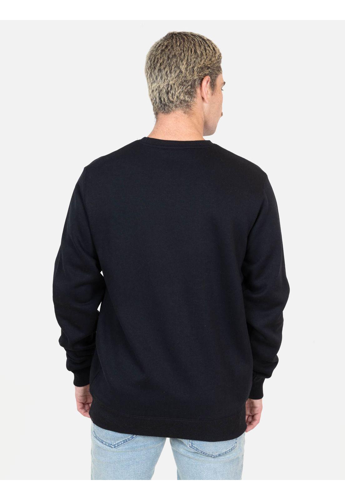 Poleron Eclipse Negro Hombre Volcom-1