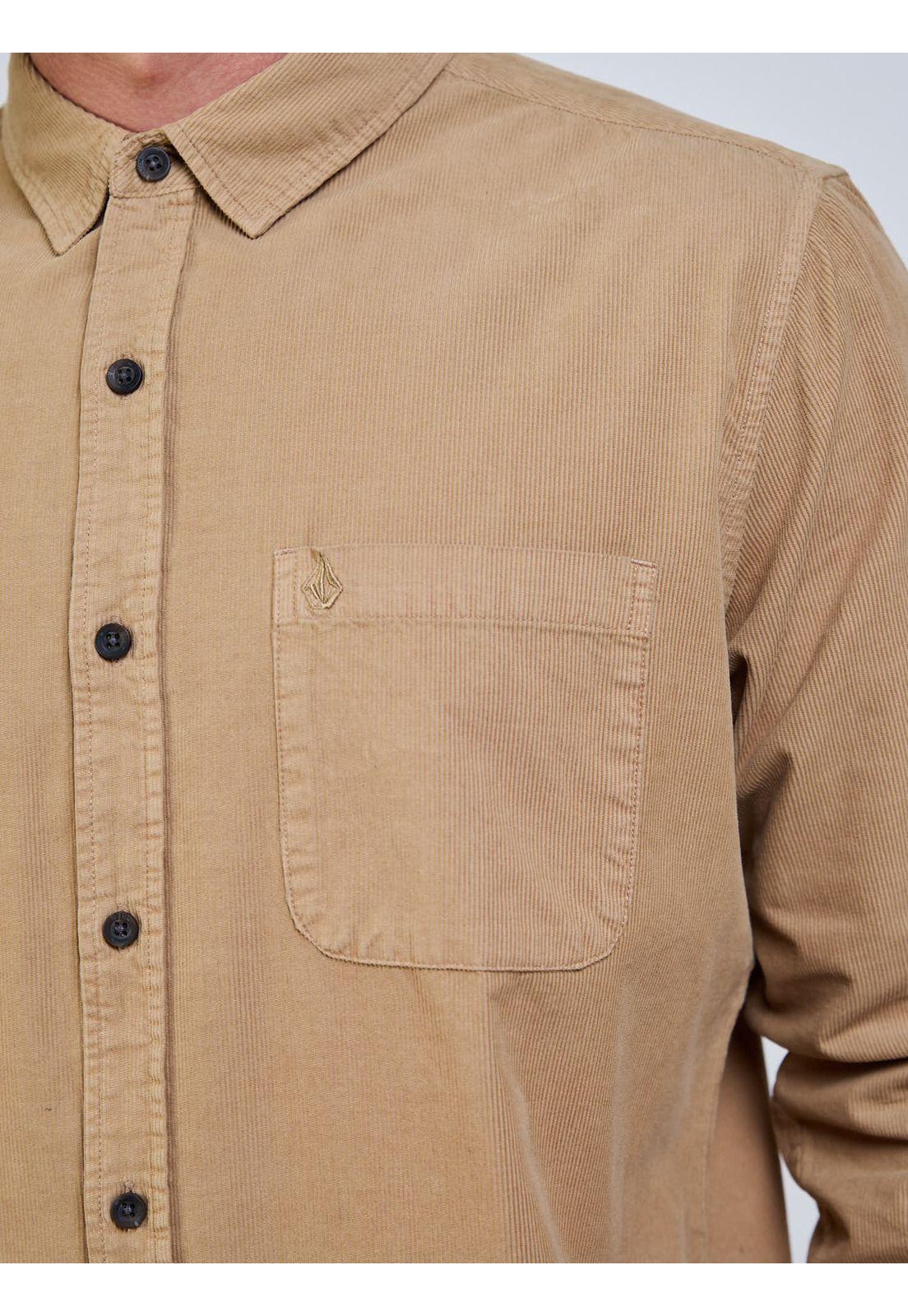 Camisa ML Voltage Café Hombre Volcom-4