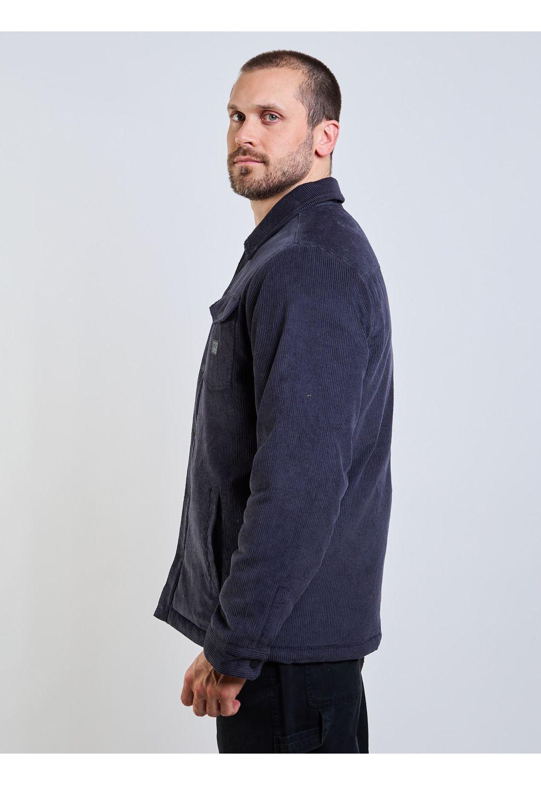 Jacket Static Surf Gris Hombre Rusty-2