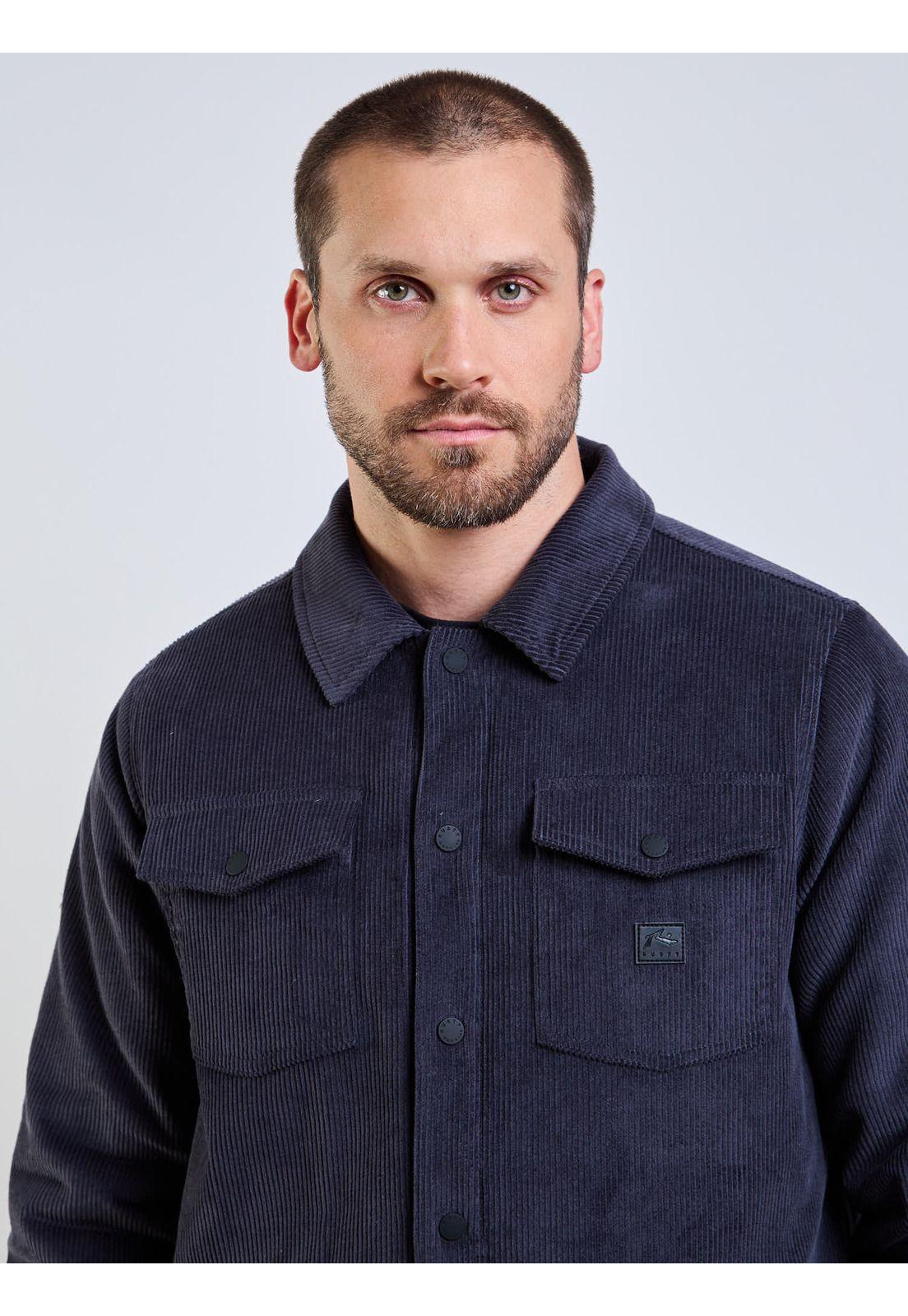 Jacket Static Surf Gris Hombre Rusty-3