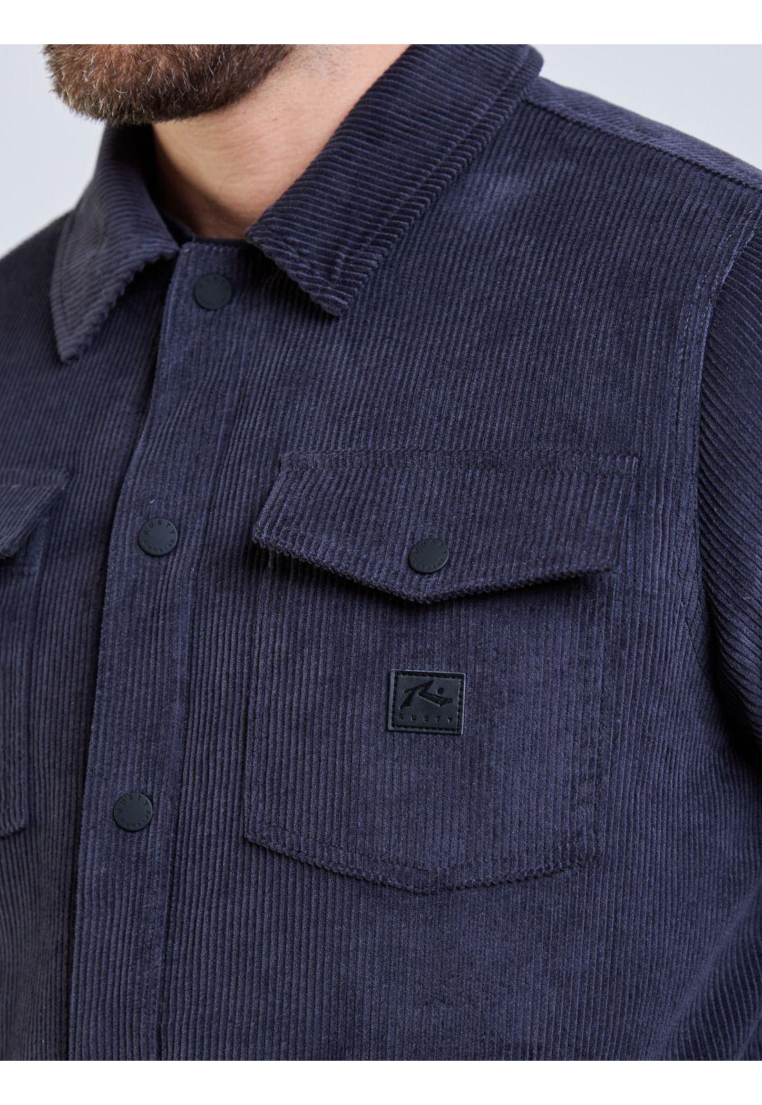 Jacket Static Surf Gris Hombre Rusty-4