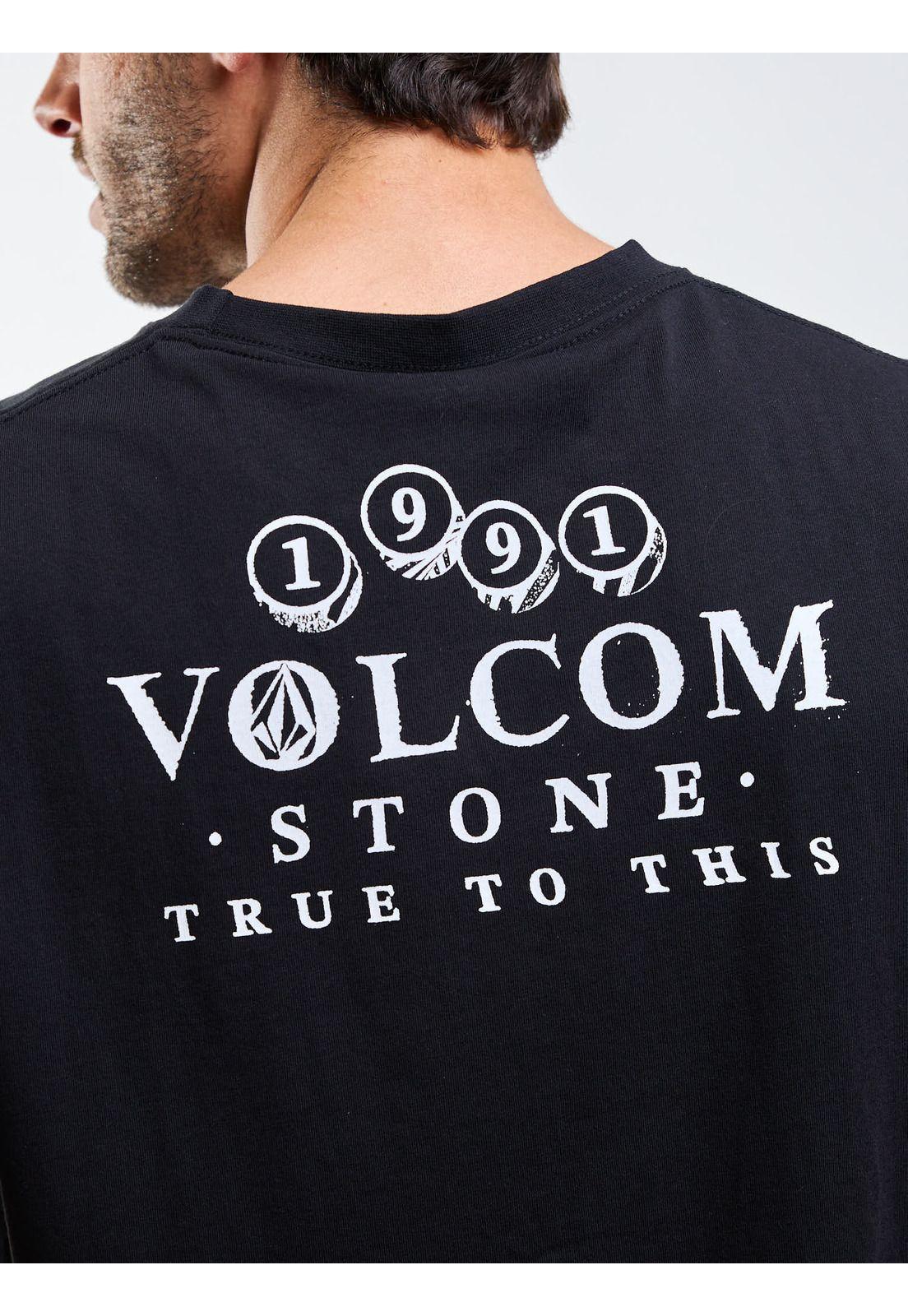 Polera MC Veevo Negro Hombre Volcom-7