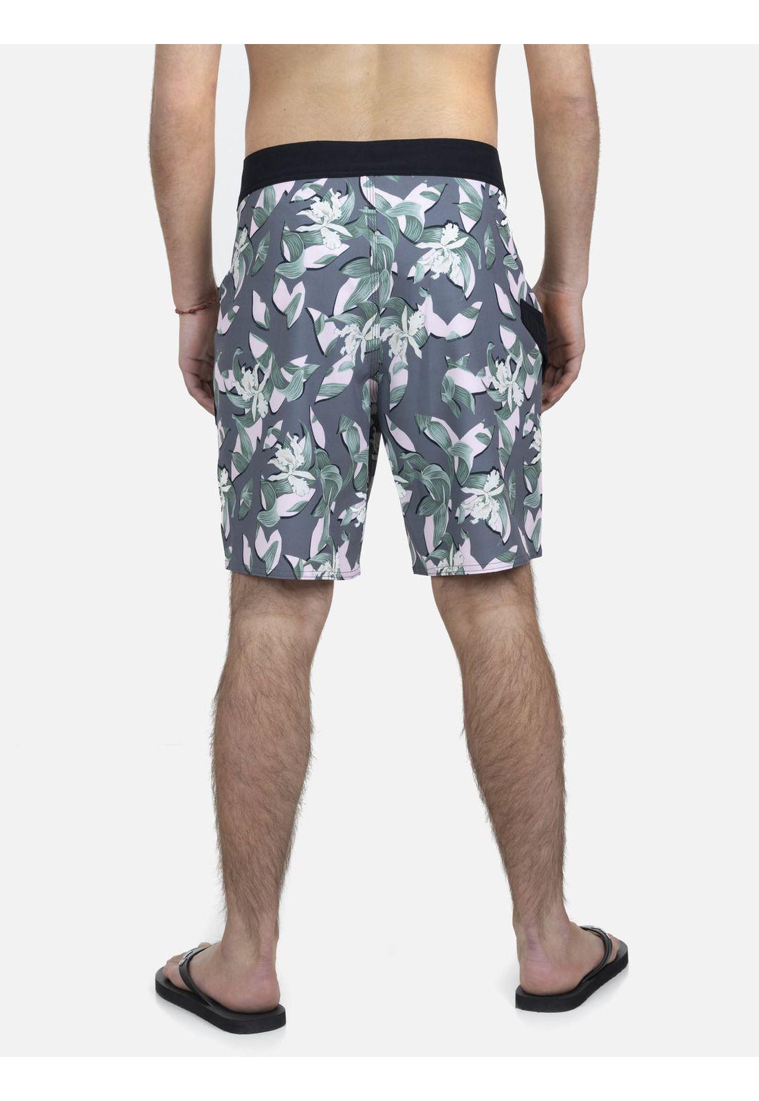 T. Baño Stretch Hombre 7T292-MV22 Gris Volcom-1