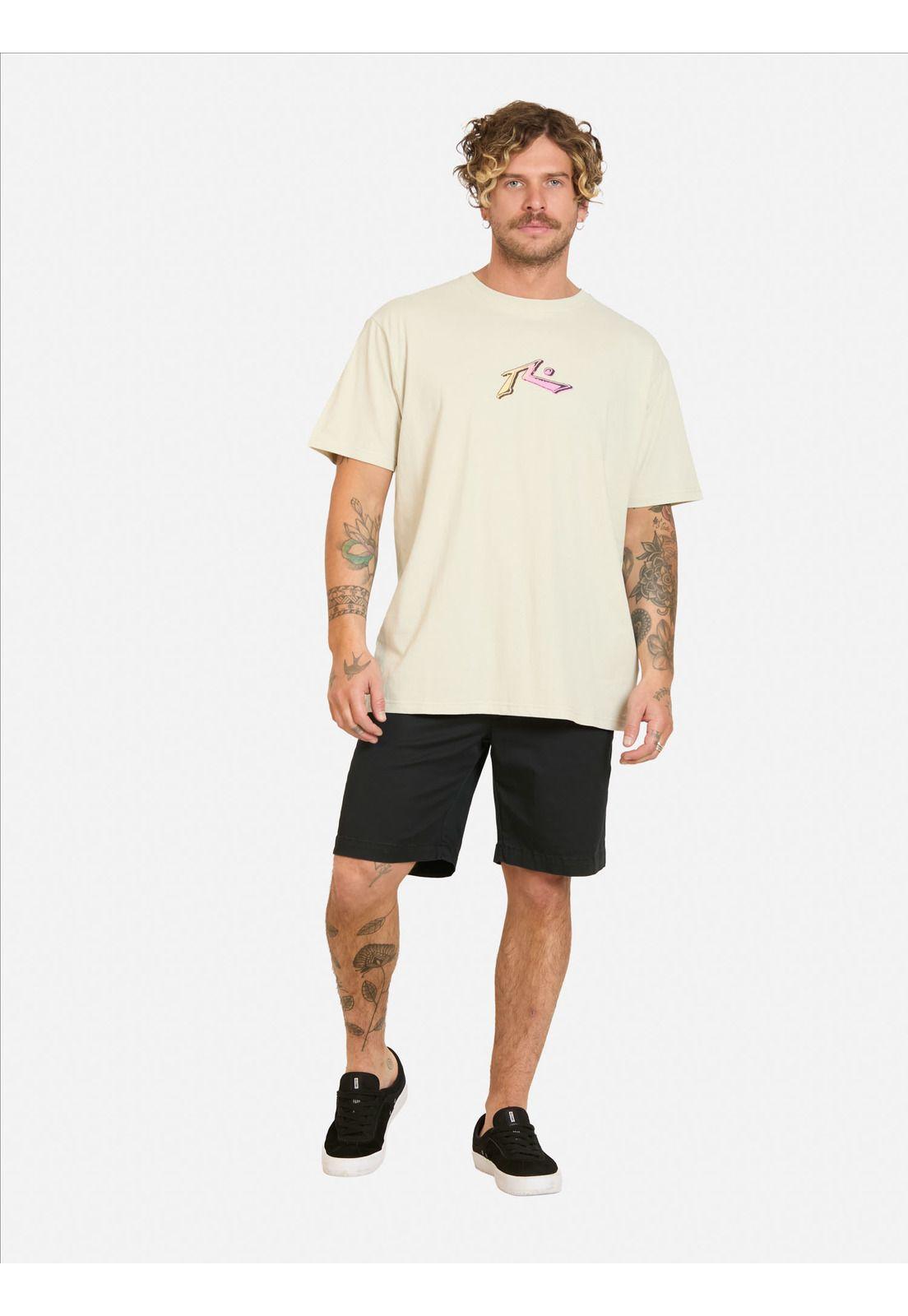 Bermuda Jogger Freeze Negro Hombre Rusty-3