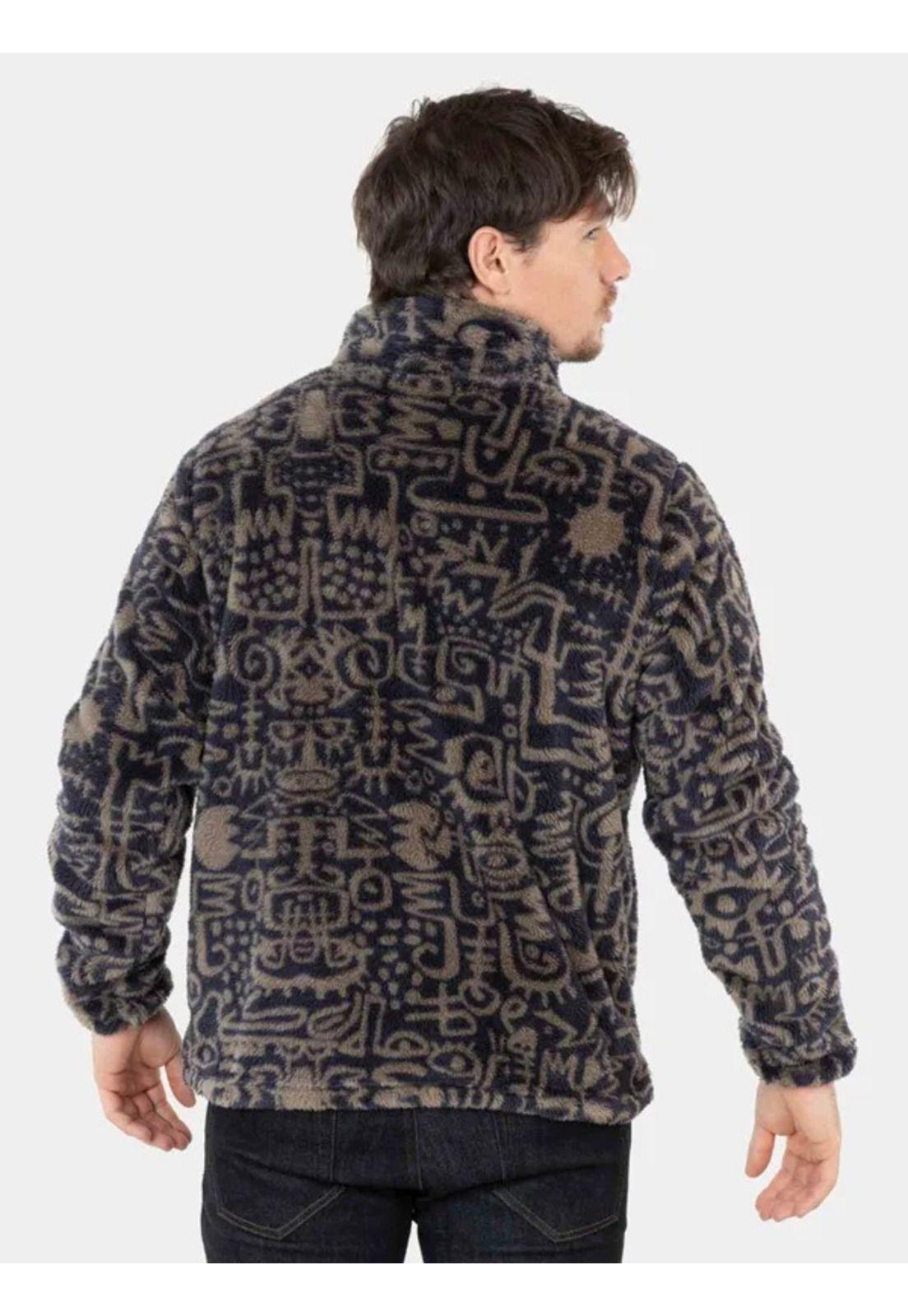 Poleron chiporro Chillax Gris Hombre Rusty-1