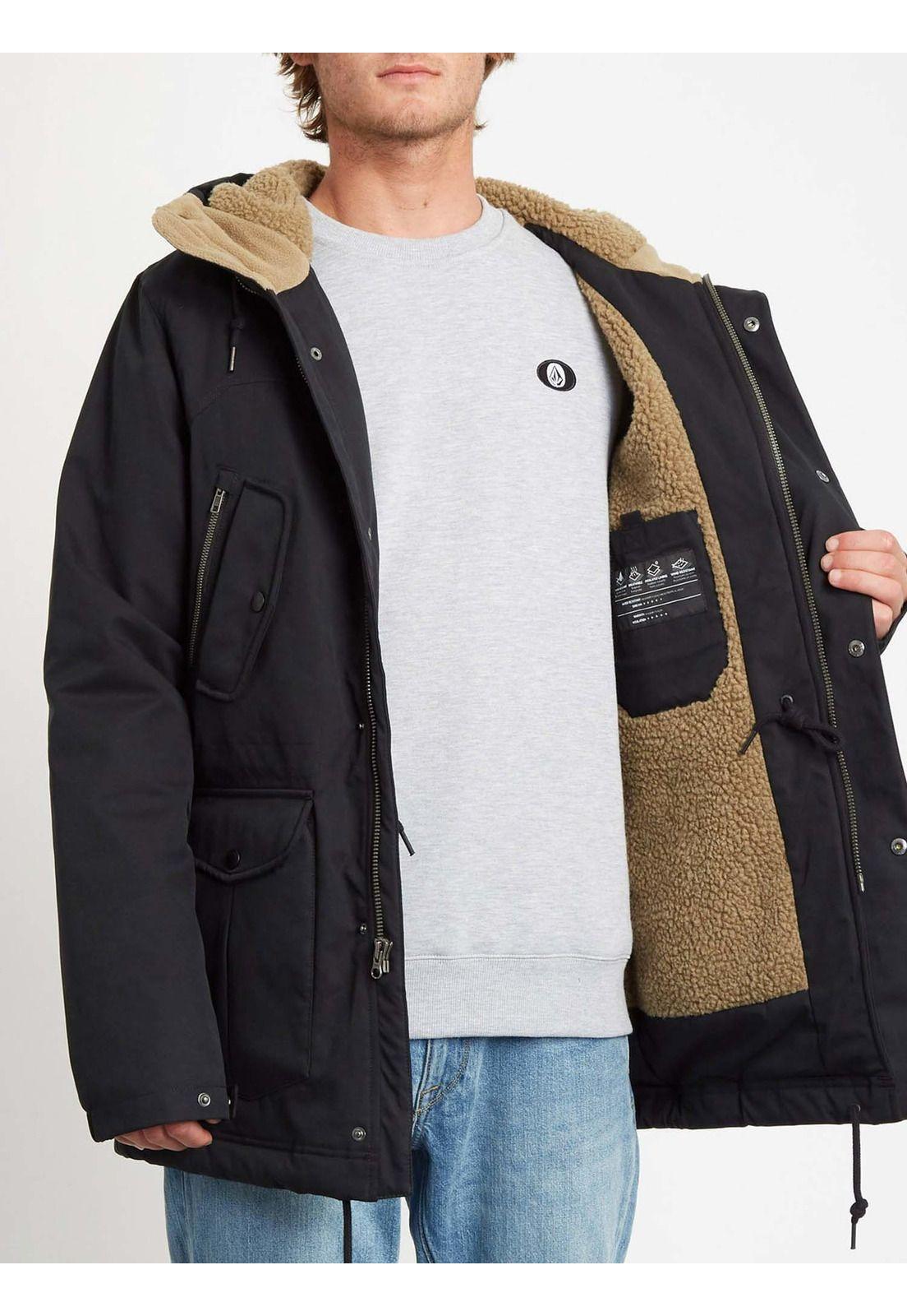 Jacket STARGET 5K PARKA Hombre Negro Volcom-0