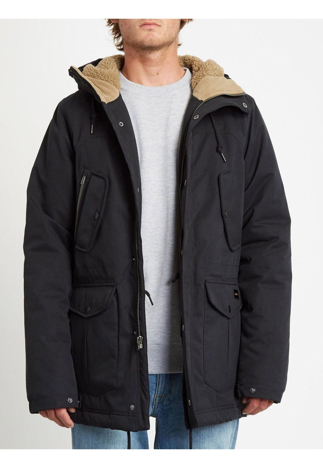 Jacket STARGET 5K PARKA Hombre Negro Volcom-1