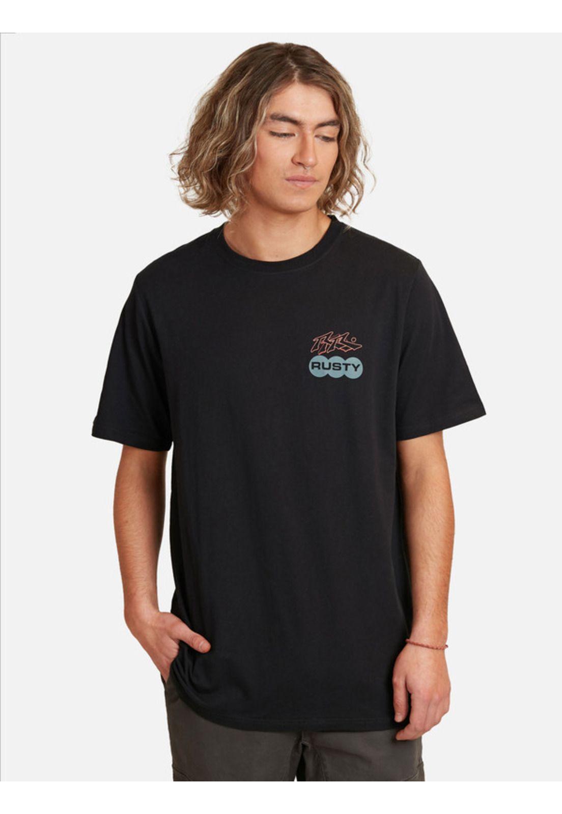 Polera Our Kind Record Sst Gris oscuro Hombre Rusty-0