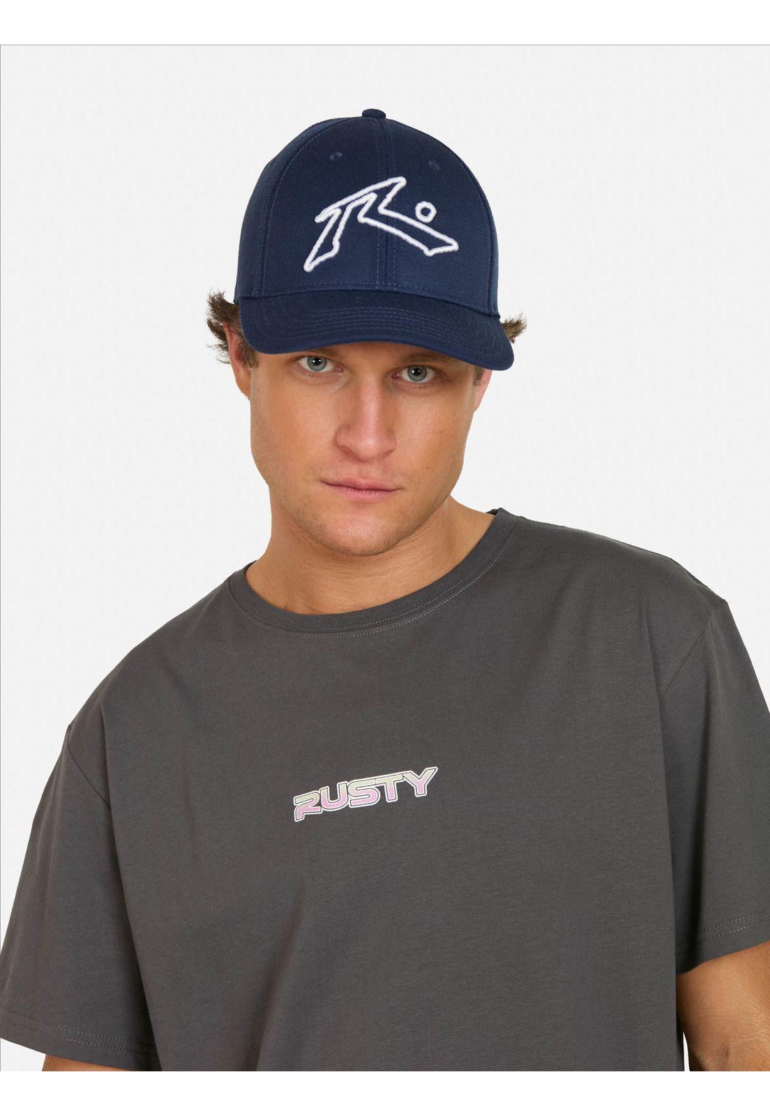 Polera MC Brutal Gris Hombre Rusty-2