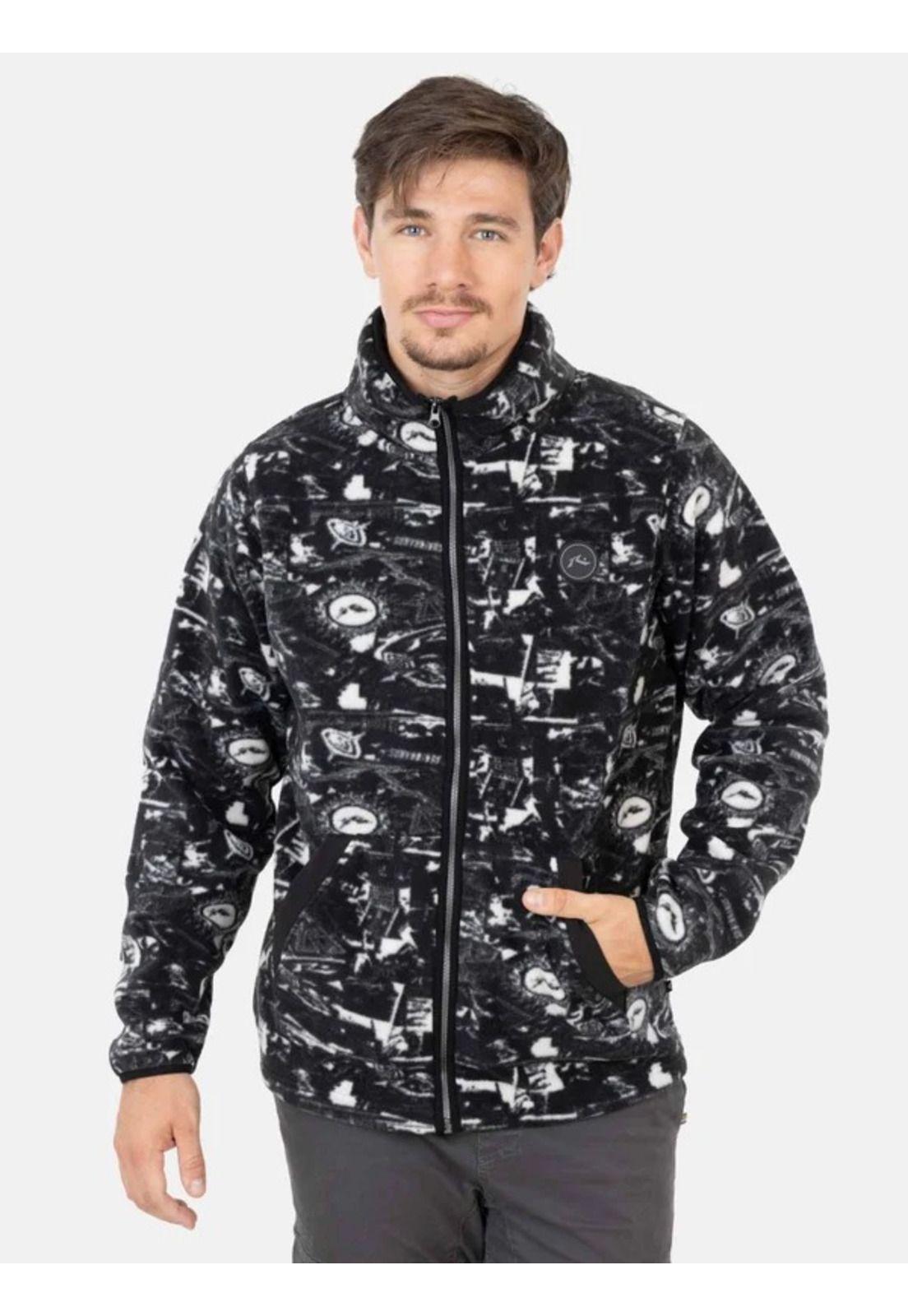Poleron Micropolar Tuku Multicolor Hombre Rusty-0