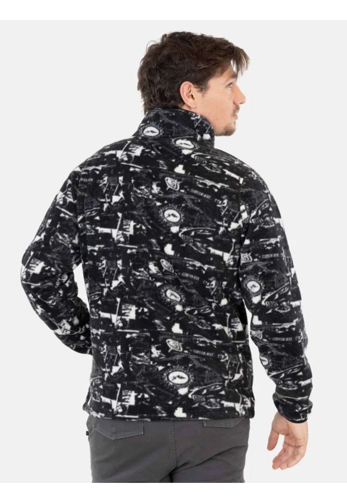 Poleron Micropolar Tuku Multicolor Hombre Rusty-1